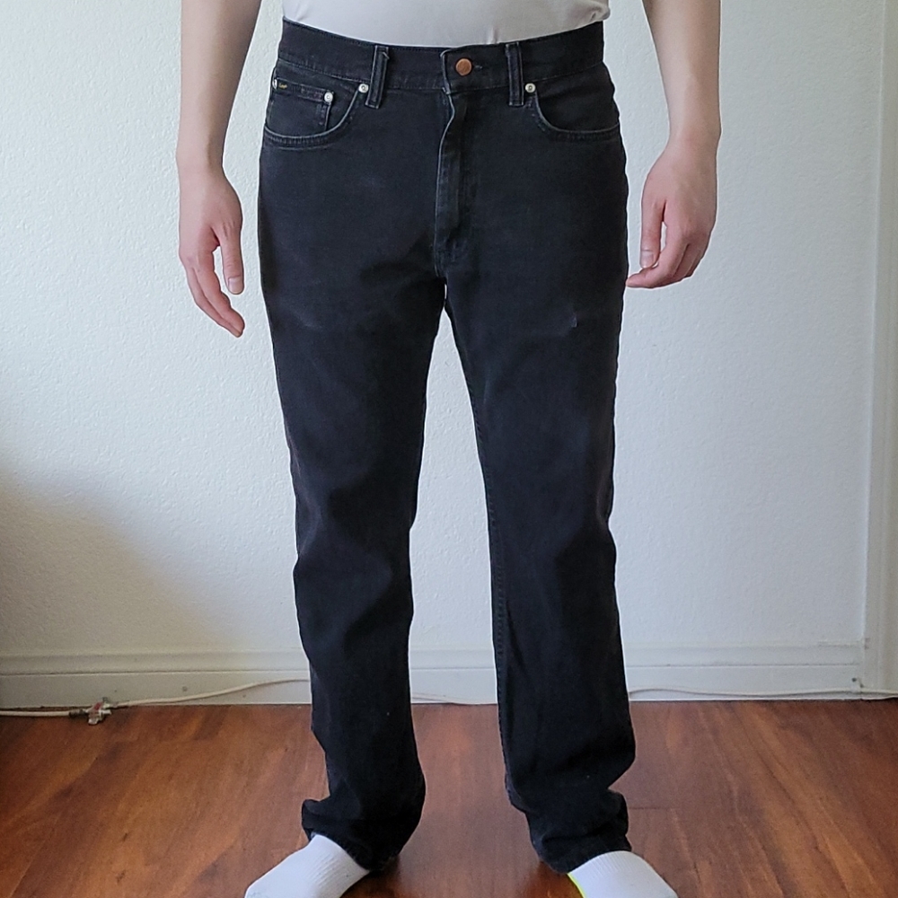 LEE'S Men Black Jeans